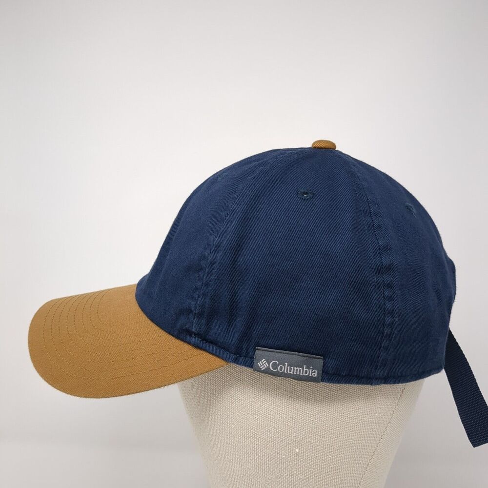 Mountain Leather Patch Strapback Hat Multi One Si… - image 3